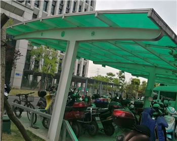 雨棚案例-西安PC板